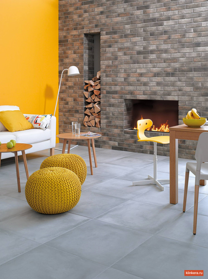 Фасадная плитка Cerrad Loft Brick, цвет Pepper