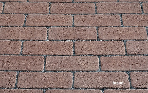 Тротуарная брусчатка Kerawil, цвет braun